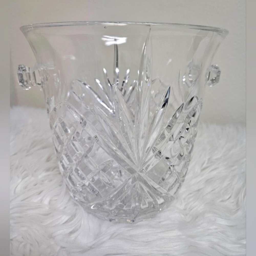Godinger Crystal Glass Ice Bucket